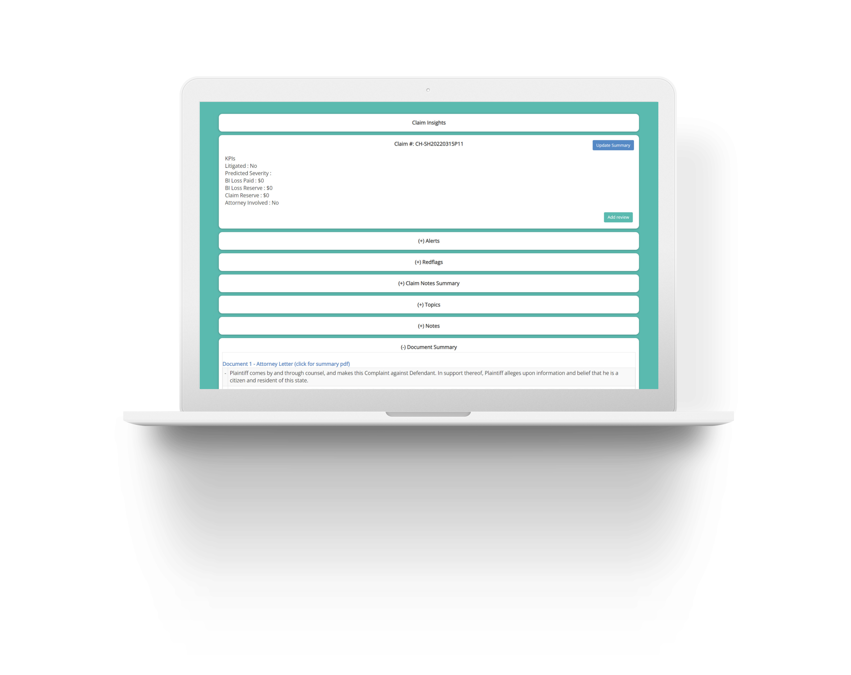 DocuCharlee dashboard preview — Document Intelligence